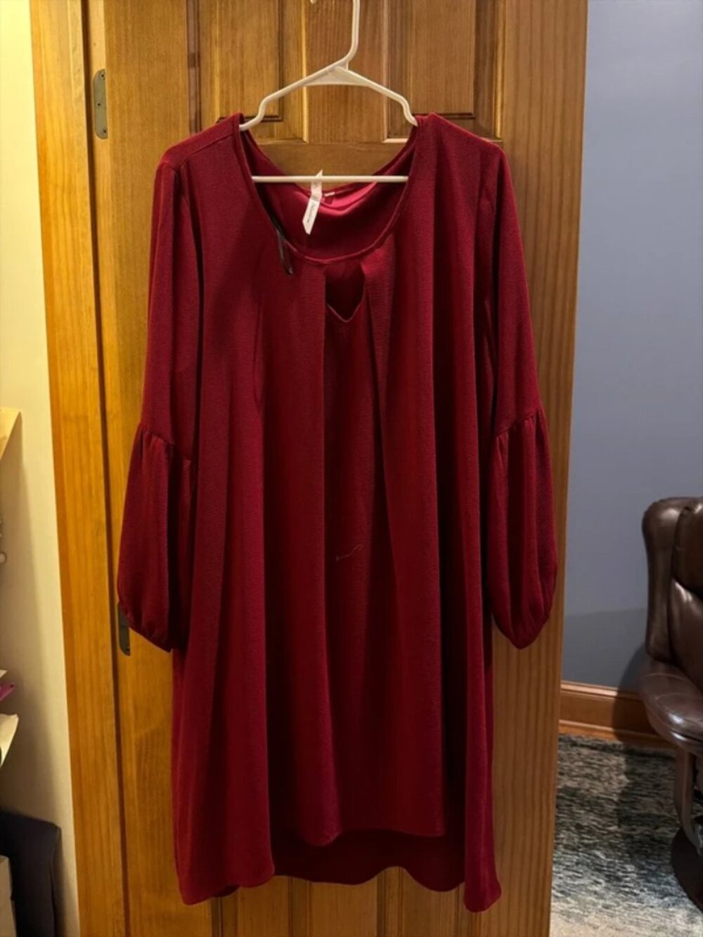 Maroon Dress